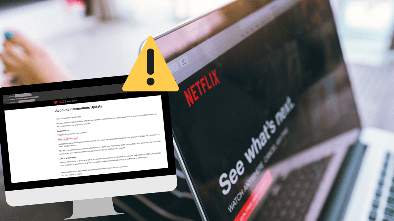 netflix scam